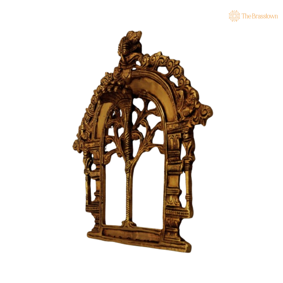 Antique Brass Tree of Life Arch Frame 8 Inch