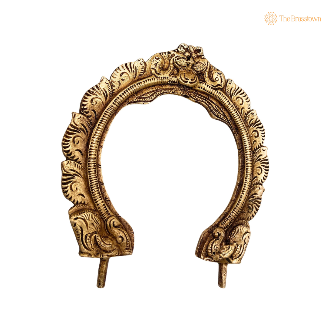 Traditional Brass Floral Arch Frame 5 Inch