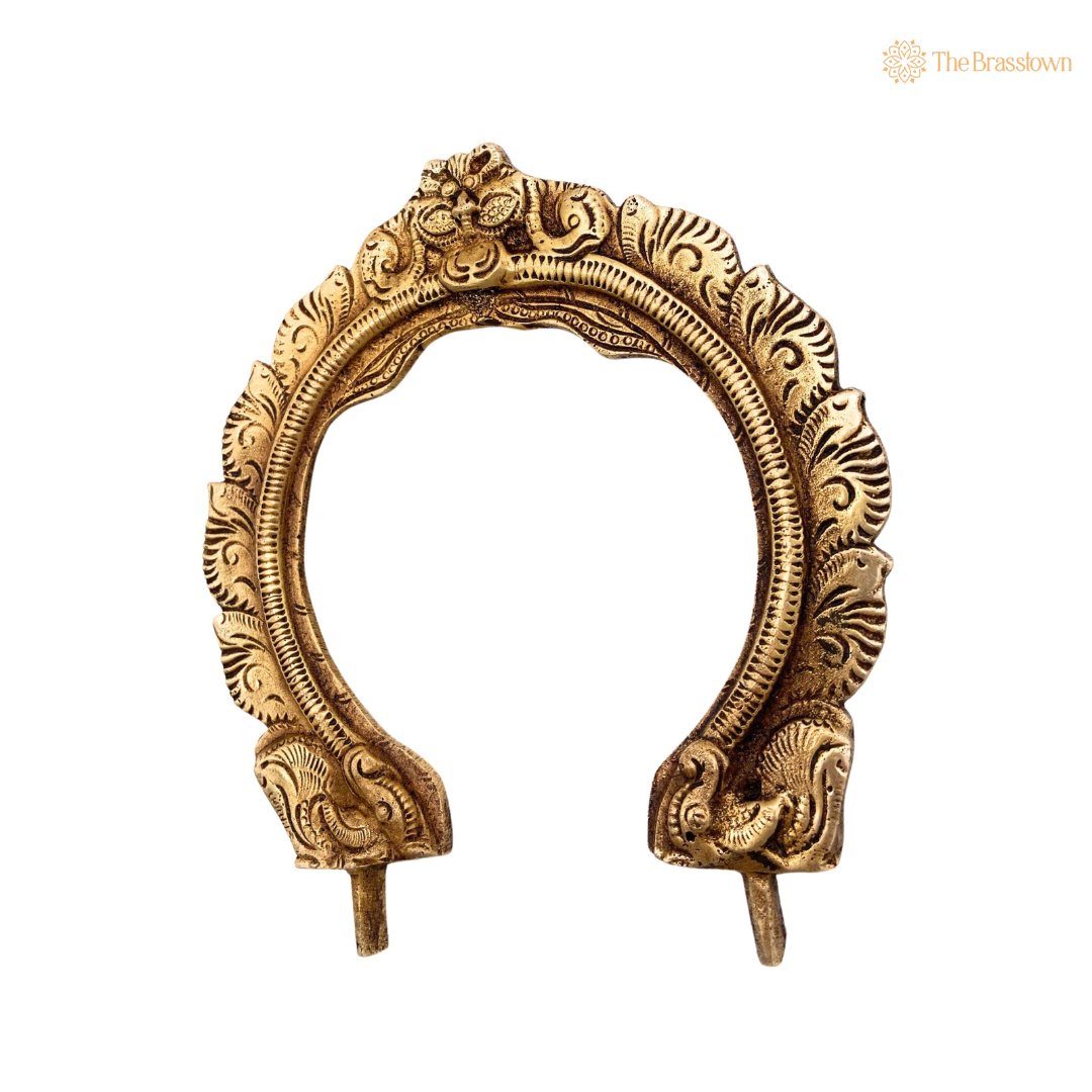 Traditional Brass Floral Arch Frame 5 Inch