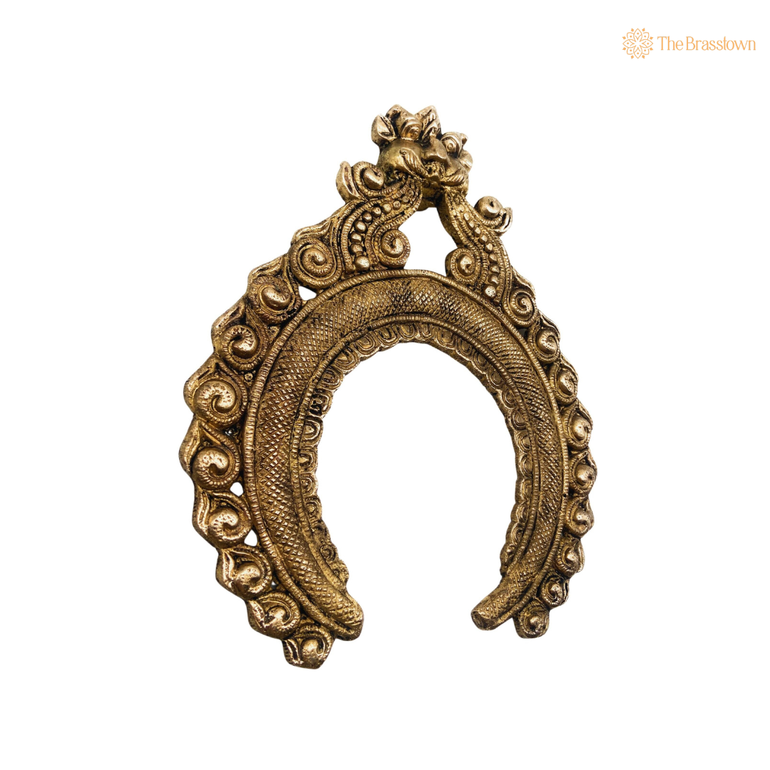 Traditional Brass Serpent Arch Frame 9 Inch