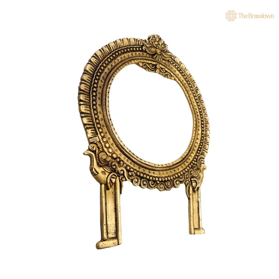 Traditional Brass Circular Arch Frame 11 inch
