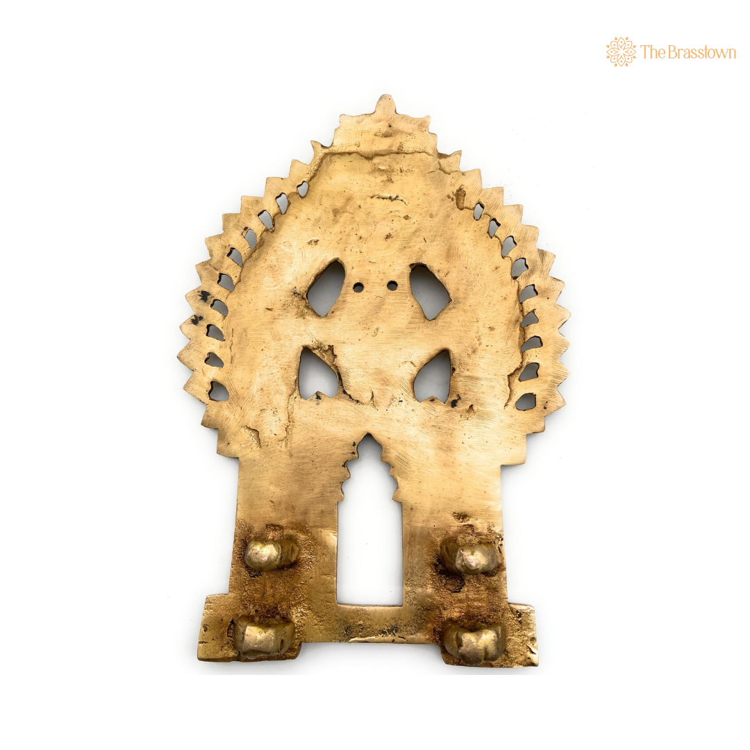 Traditional Brass Snake Arch Frame 9.5 Inch