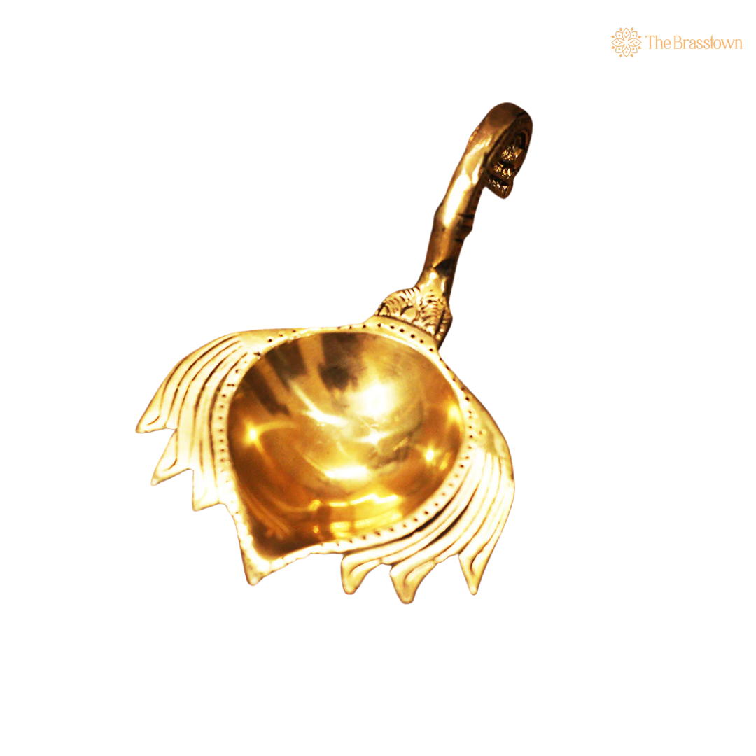 Handcrafted Brass DIYA 2.5 Inch – home mandir puja decor India