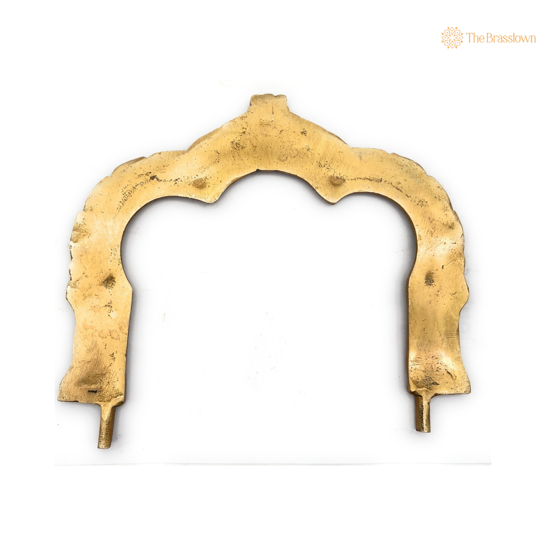 Antique Brass Arch Frame 8 Inch