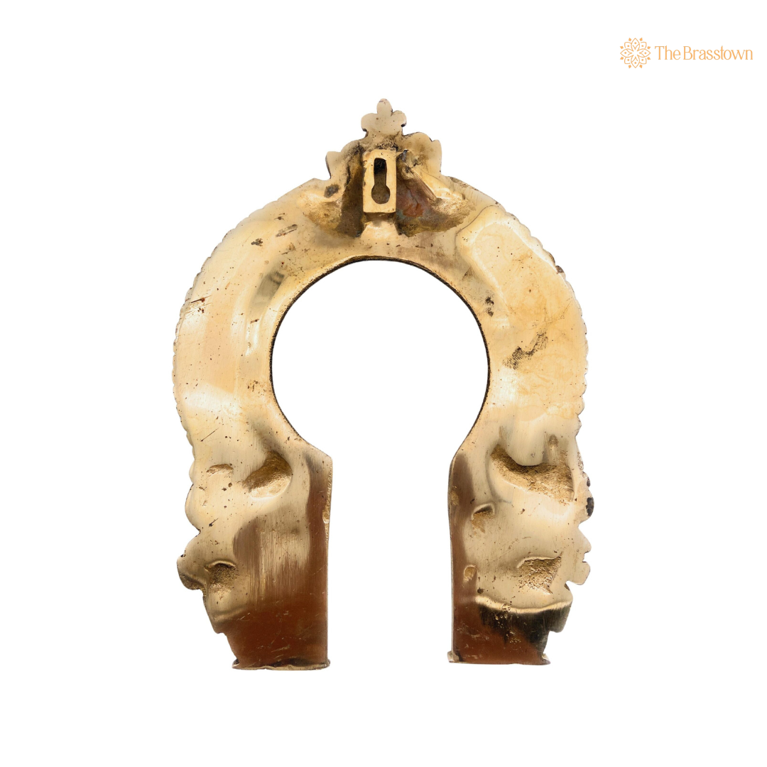 Traditional Brass Lion Arch Frame 10 Inch