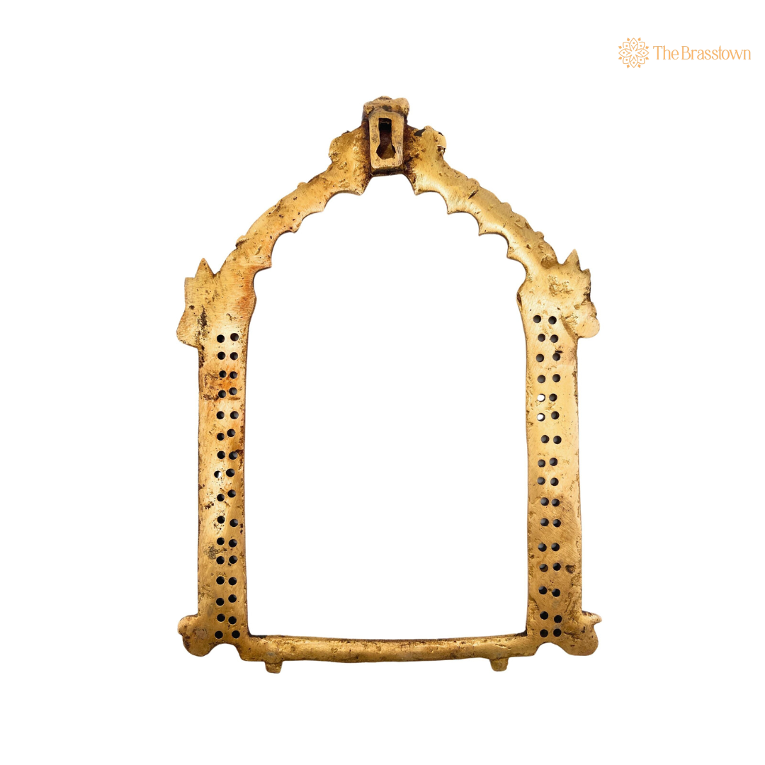 Elegant Antique Brass Arch Frame 11 Inch