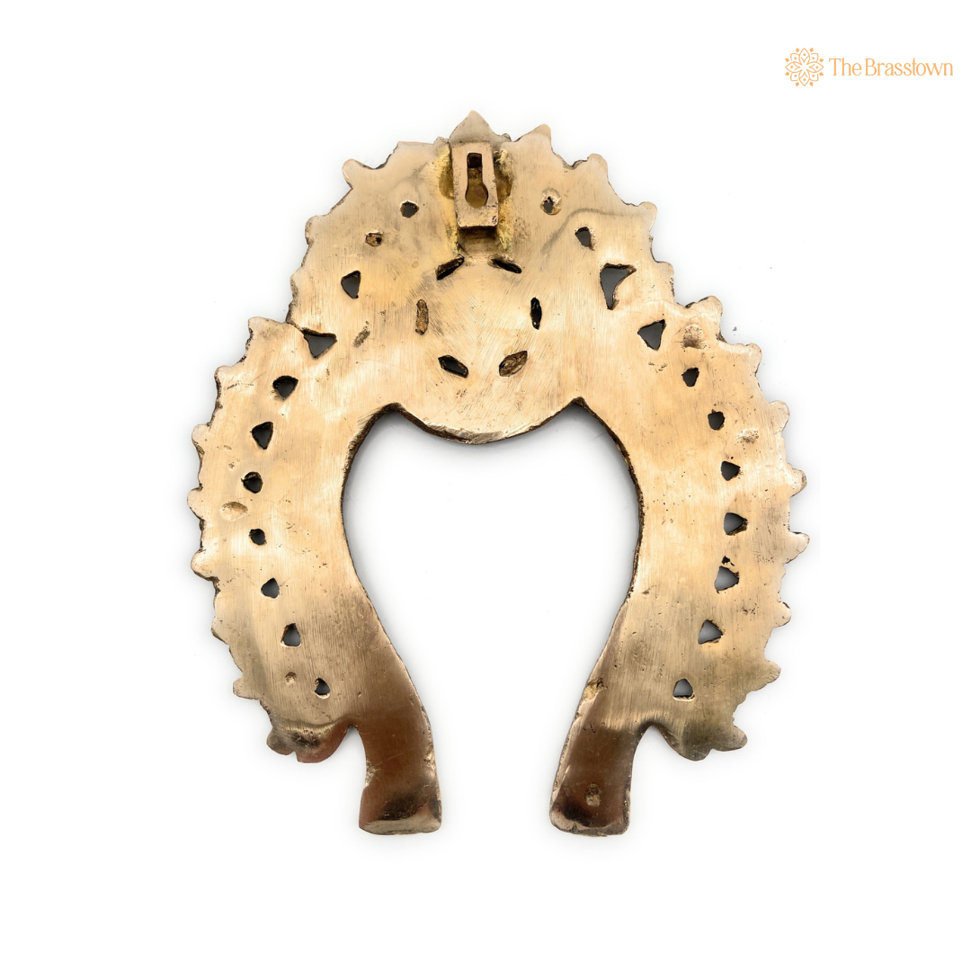 Traditional Brass Floral Arch Frame 10 Inch