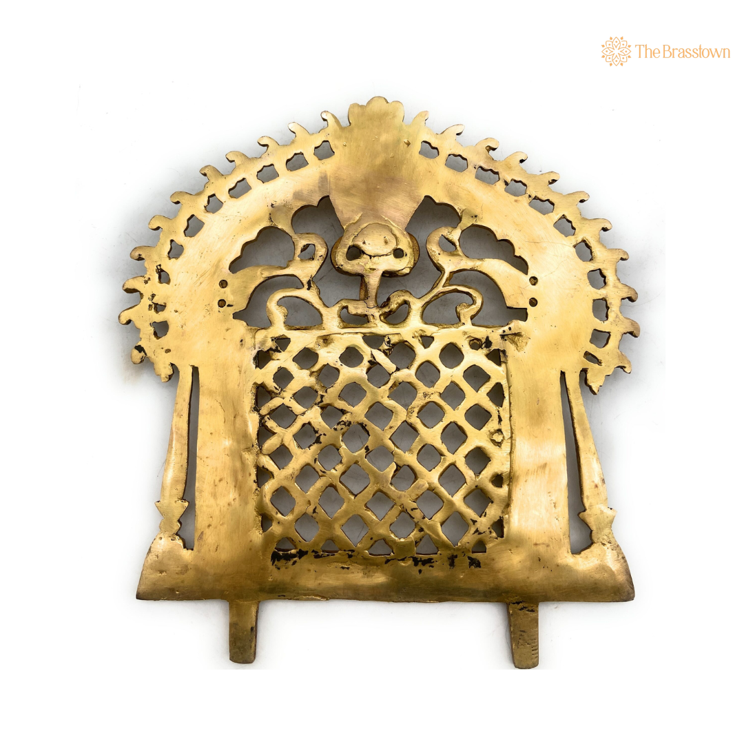 Traditional Brass Serpent Arch Frame 12 Inch