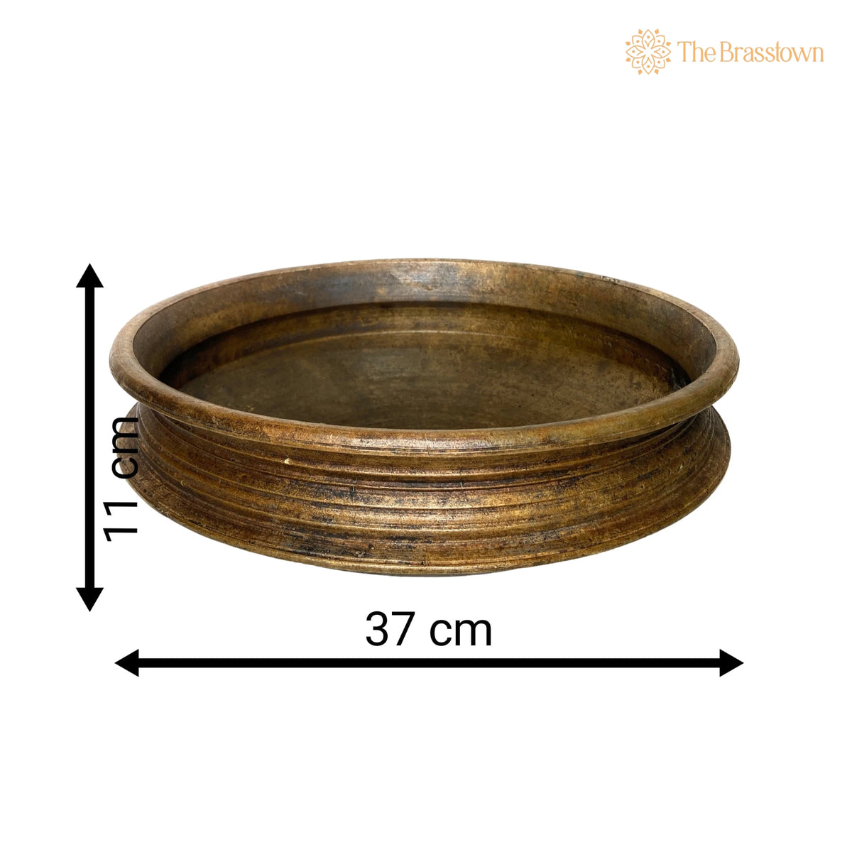 Brass Antqiue Urli – Handcrafted Ethnic Traditional Bowl Urli For Home Décor 4.5 Inch 2