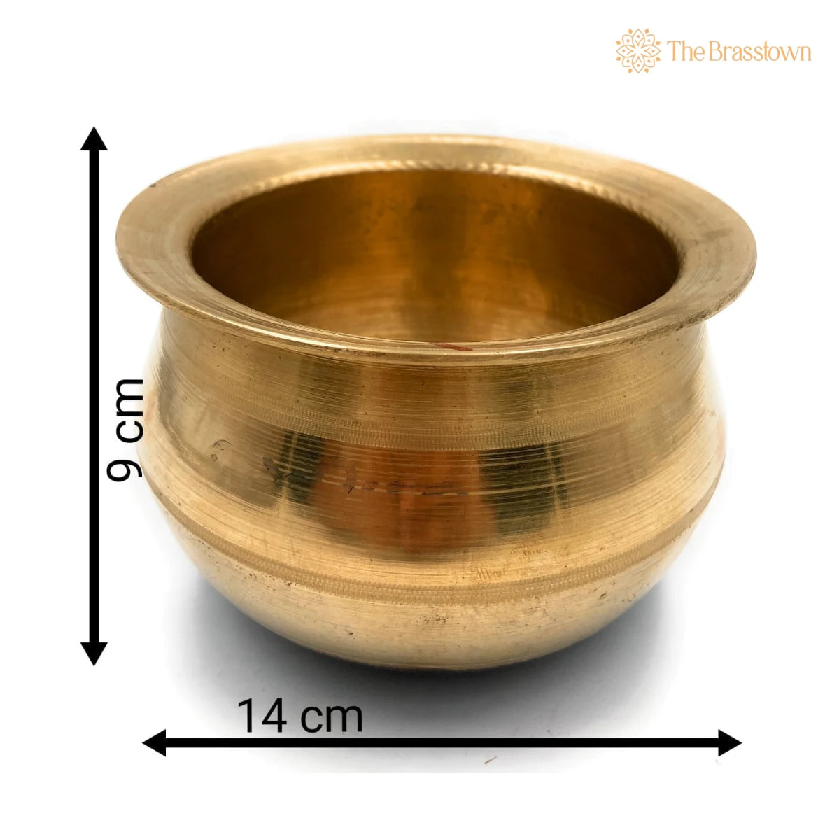 Brass Bowl – Handcrafted Bowls, Pittal Ka Katora for Home Décor, Puja & Gifting 3.5 Inch 2