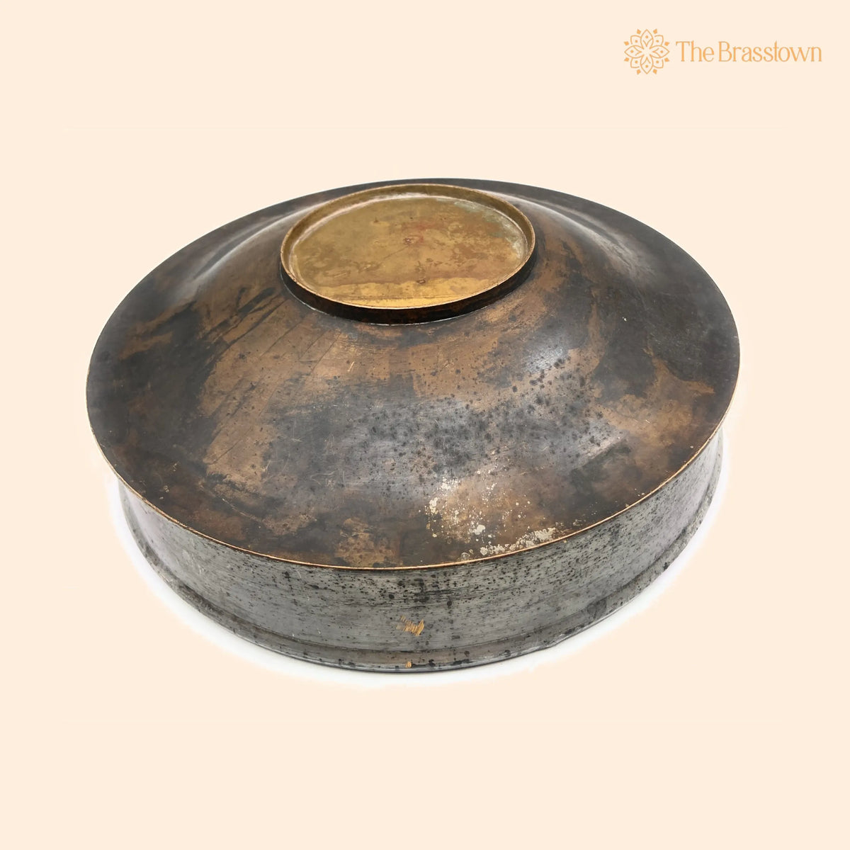 Brass Antqiue Urli Ethnic Traditional Bowl – Handcrafted Traditional Pooja Accessory 4 Inch 1