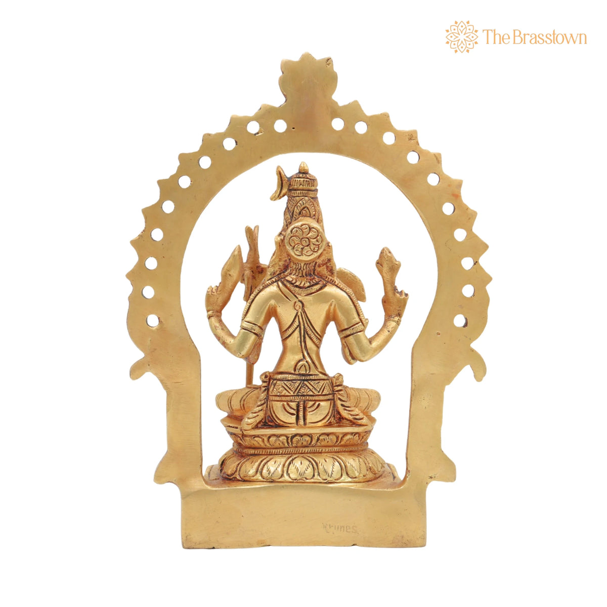 Brass Kamakshi Devi Idol – Handcrafted Shakti Murti for Pooja, Temple & Home Décor 7.5 Inch 4