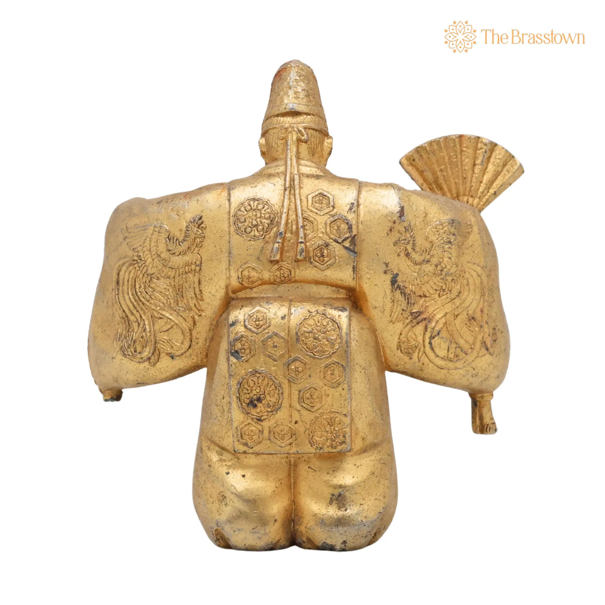 Brass Antique Buddhist Tibetian Decorative Showpeice – Handcrafted Traditional Showpiece for Home Décor & Gifting 4.5 Inch 4