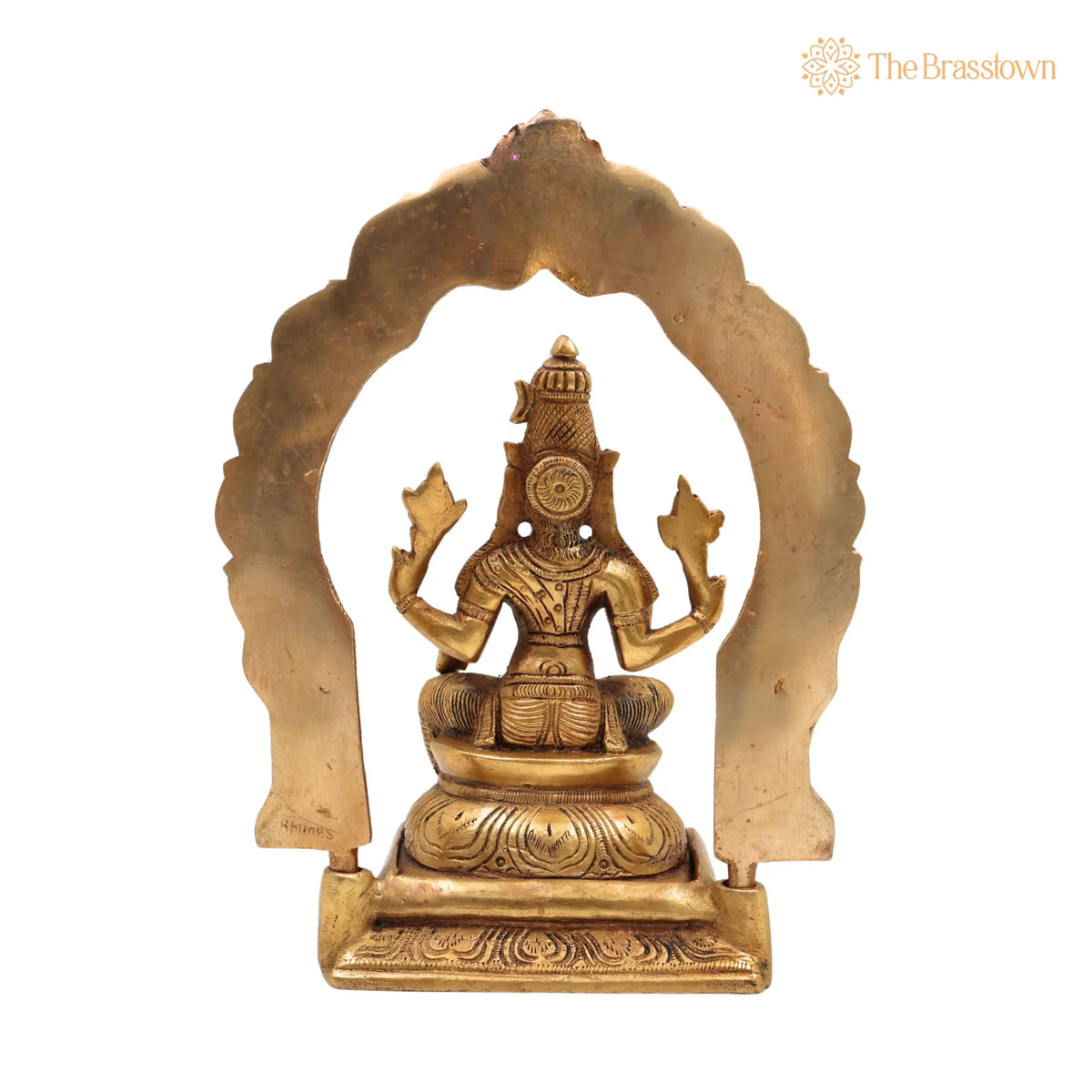 Brass Varahi Amman Idol – Handcrafted Varahi Devi Murti, Maa Varahi Mata Vigraha for Pooja, Home Temple & Décor 8 Inch 4