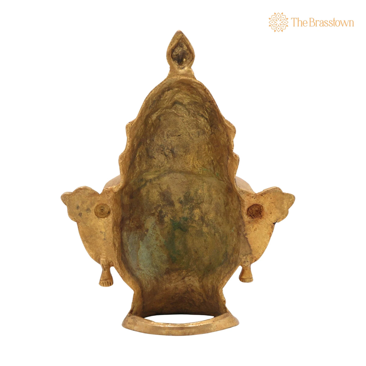 Handcrafted Brass Gowri Face Idol – Temple, Home Décor & Gifting 9 Inch 4