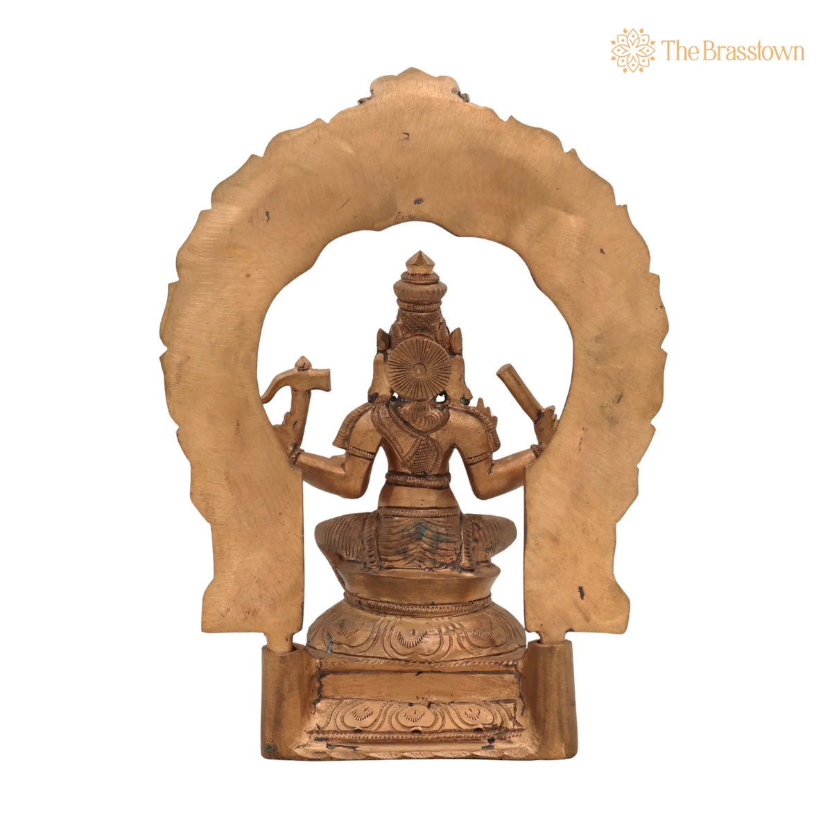 Handmade Panchaloha Bronze Varahi Amman – Chola Art Varahi Devi for Puja, Home Mandir & Décor 9.5 Inch 4