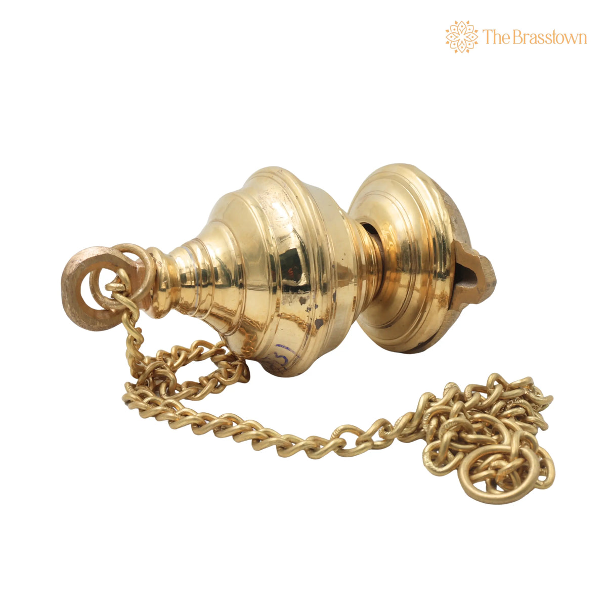 Brass Hanging Traditional Lamps With Single Face – Handcrafted Diya, Pooja Lamp, Deep, Deepam For Home Décor 13.5 Inch 4