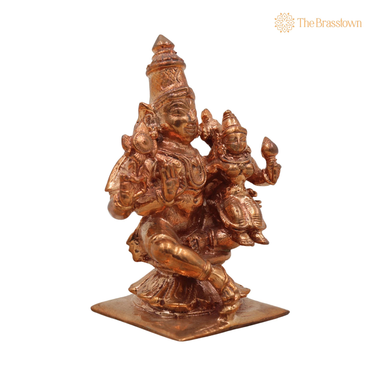 Handcrafted Bronze Vishnu Idol – Chola Art Temple Statue, Ranganatha 3 Inch 2