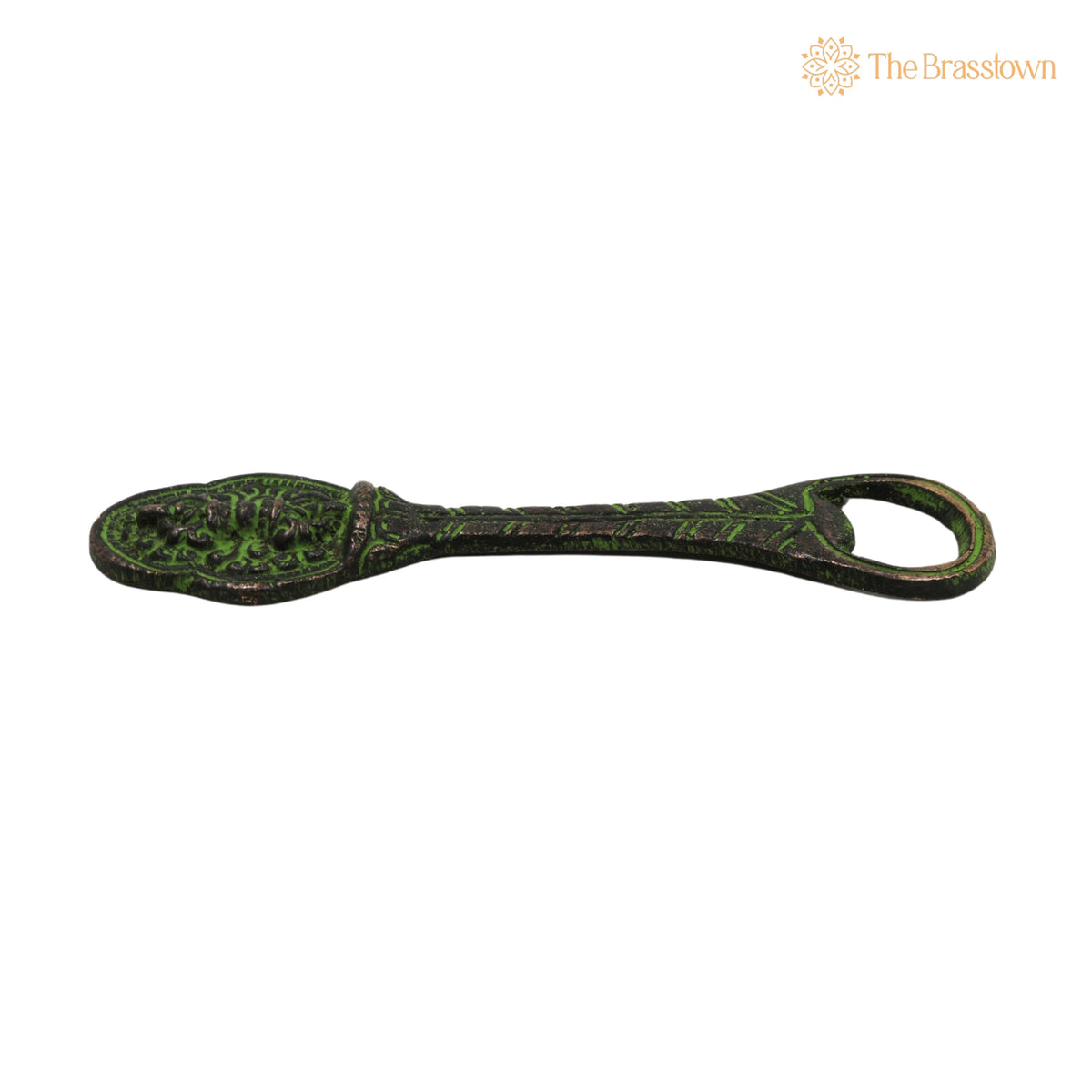 Brass Bastar Art Bottle Opener – Handcrafted Lightweight for Home Décor & Gifting 5 Inch 2