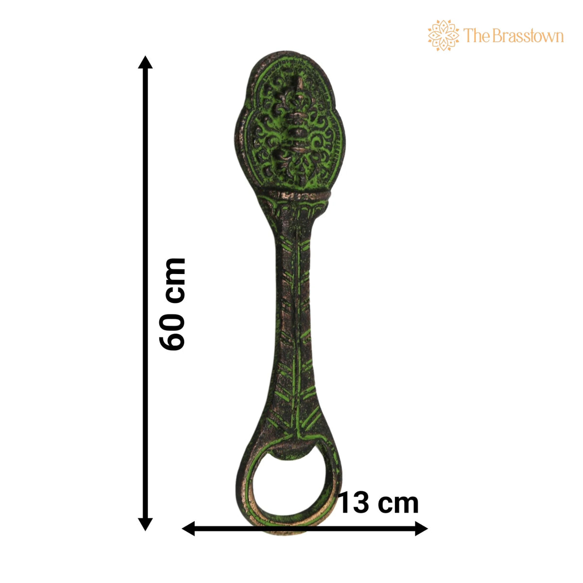 Brass Bastar Art Bottle Opener – Handcrafted Lightweight for Home Décor & Gifting 5 Inch 4