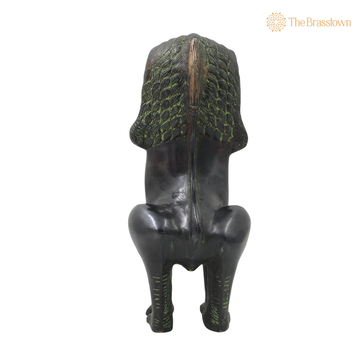 Handcrafted Brass Simha Lion Statue for Home Décor – Gifting 11 Inch 4