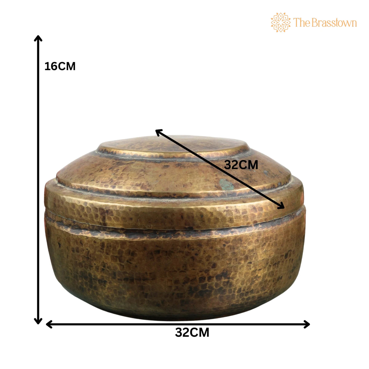 Brass Antique Roti Boxes – Handcrafted Box, Multipurpose Boxes, Brass Chapati Boxes Box, Antique Brass Antiques 6.5 Inch 4