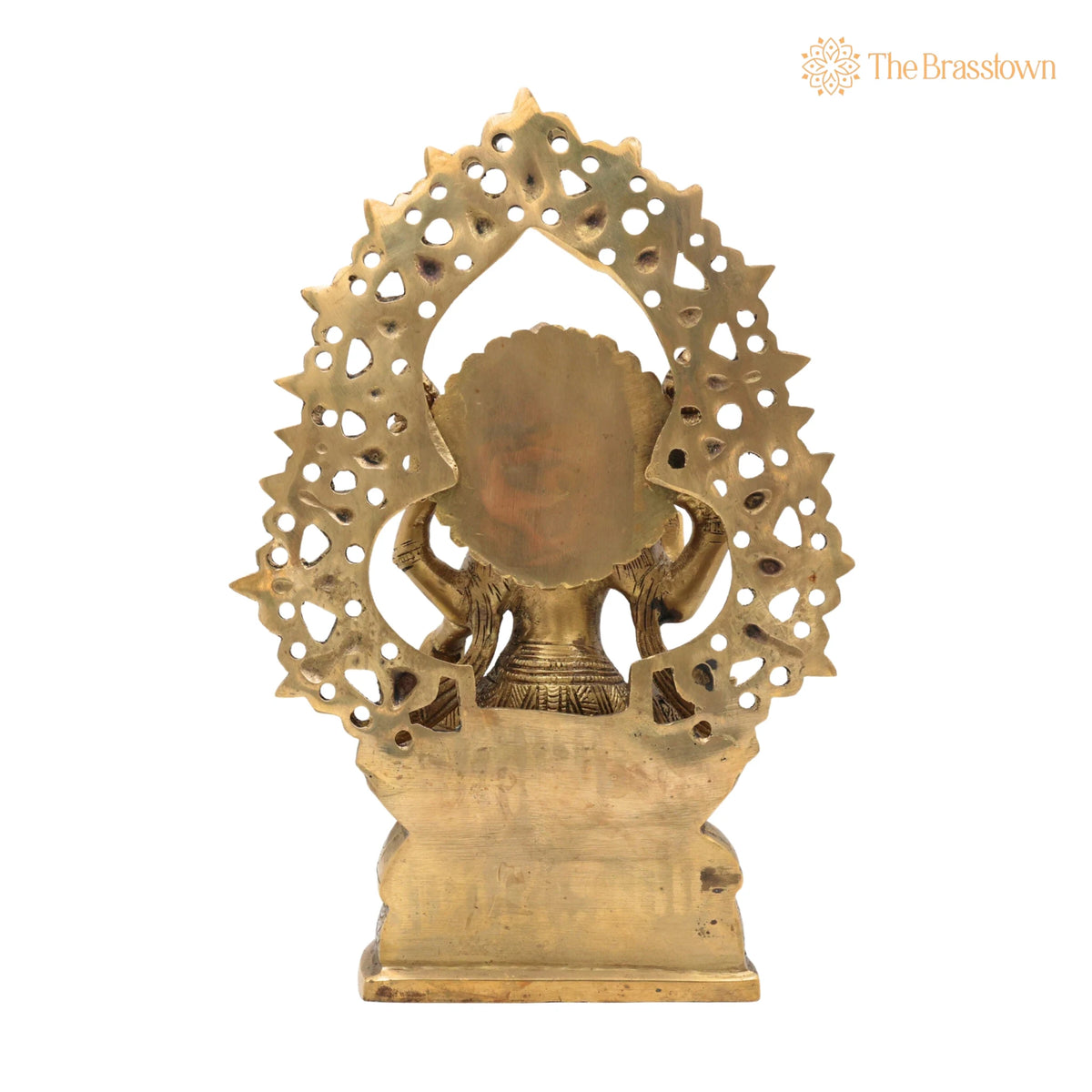 Handcrafted Brass Mahalakshmi Idol – Shri Lakshmi Devi Murti for Pooja Room 11 Inch 4