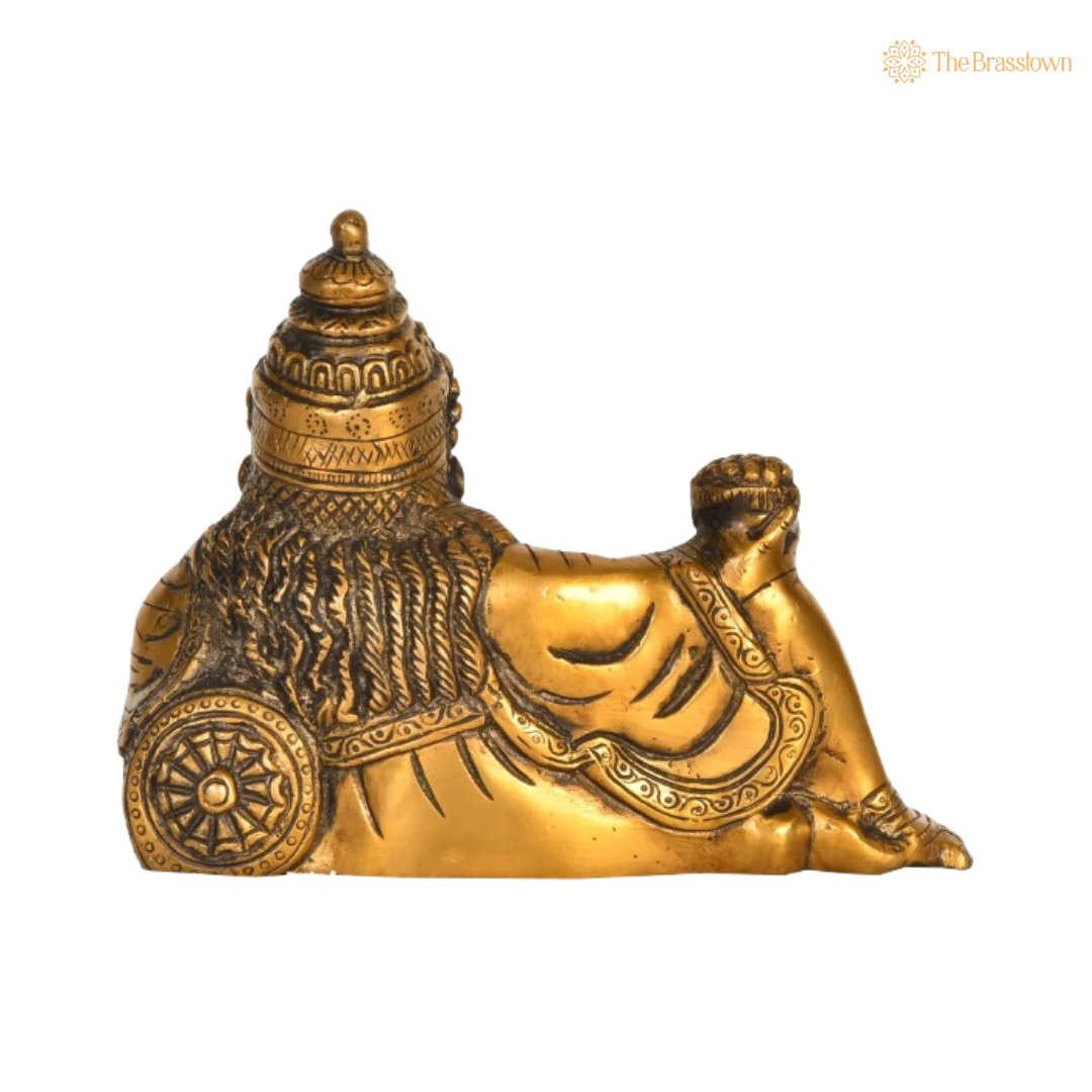 Brass Lord Kuber Idol 7 Inch