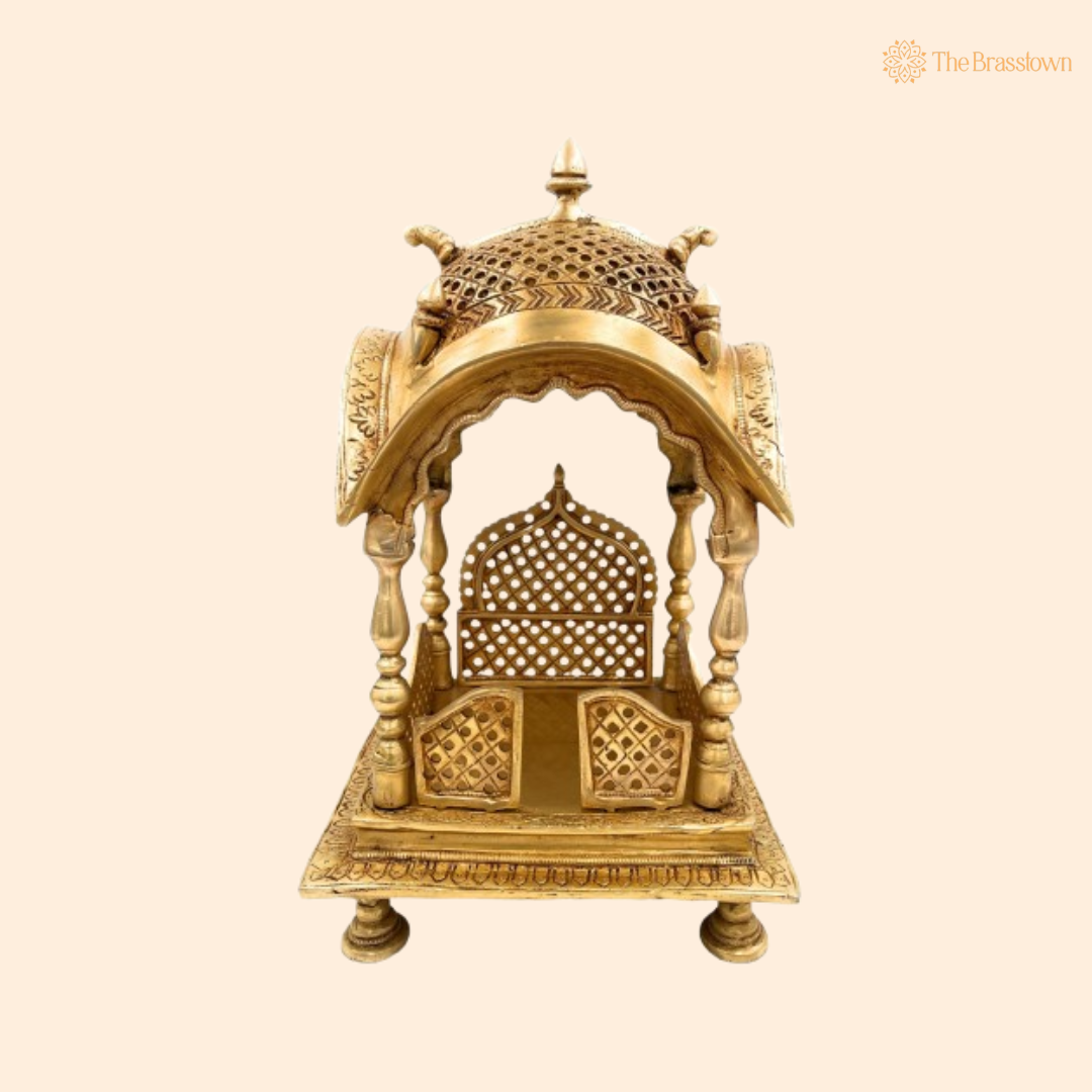 Brass Miniature Temple 15 Inch