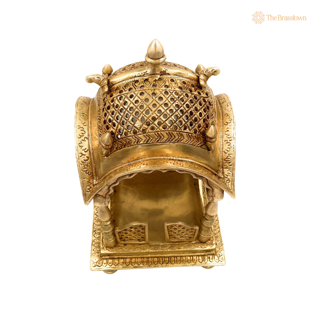 Brass Miniature Temple 15 Inch