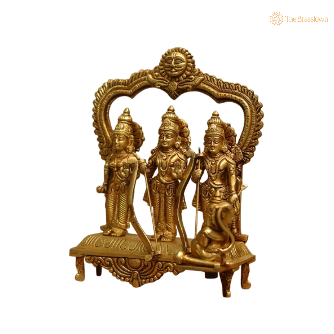 Brass Ram Darbar Idol 9.5 Inch