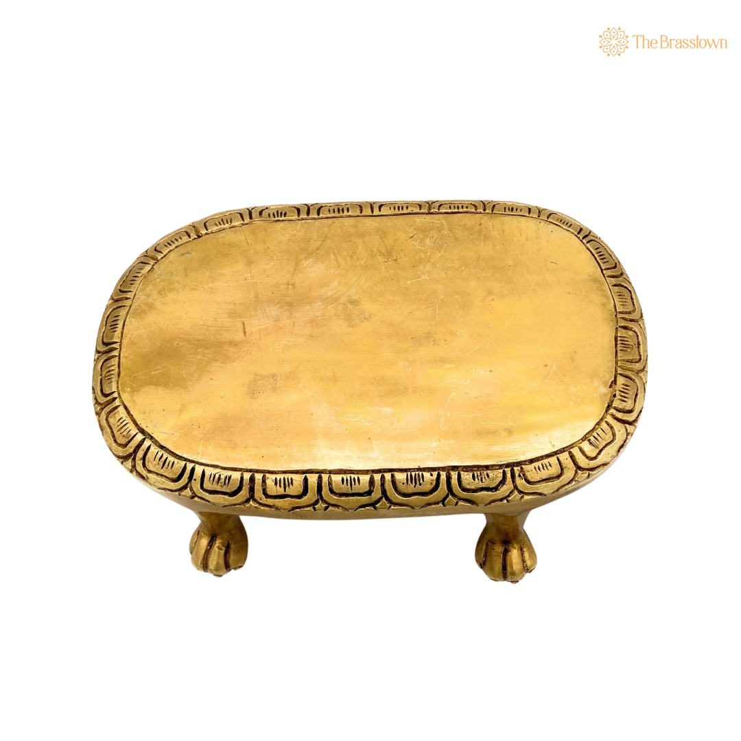 Handcrafted Brass Chaurang 2.5 Inch