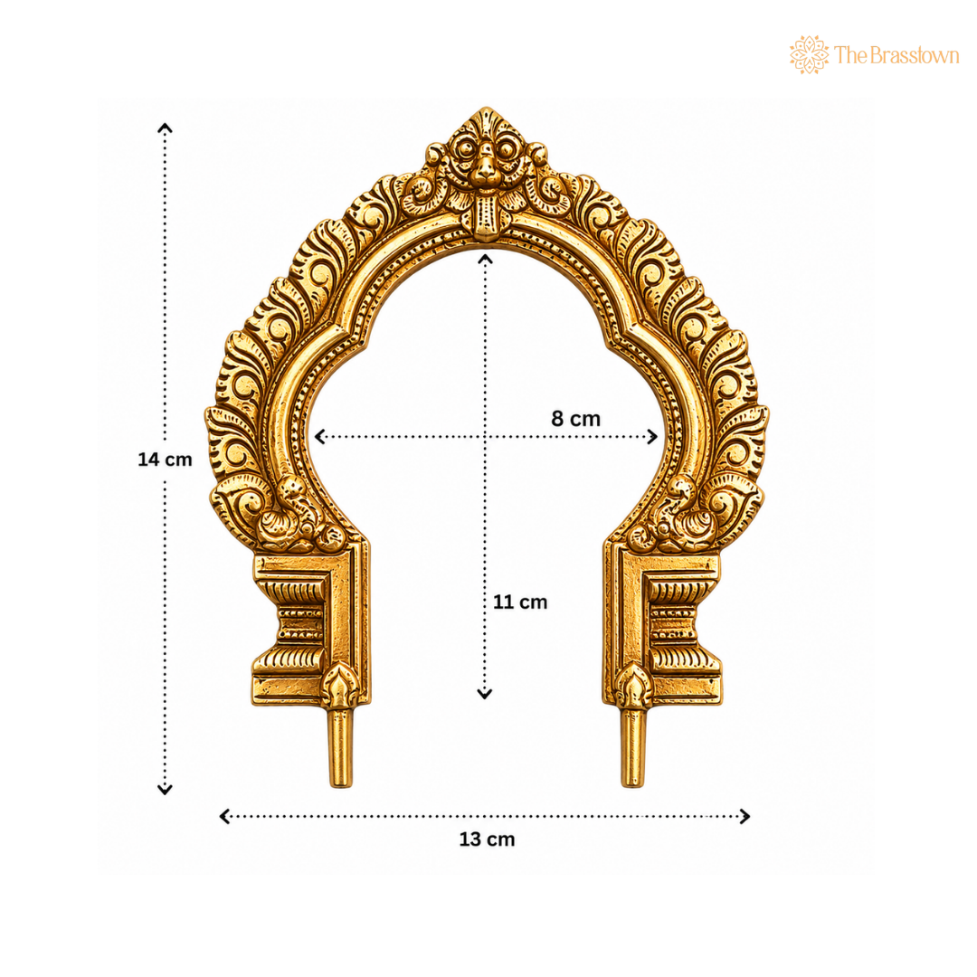 Traditional Brass Ornamental Arch 5.5 Inch
