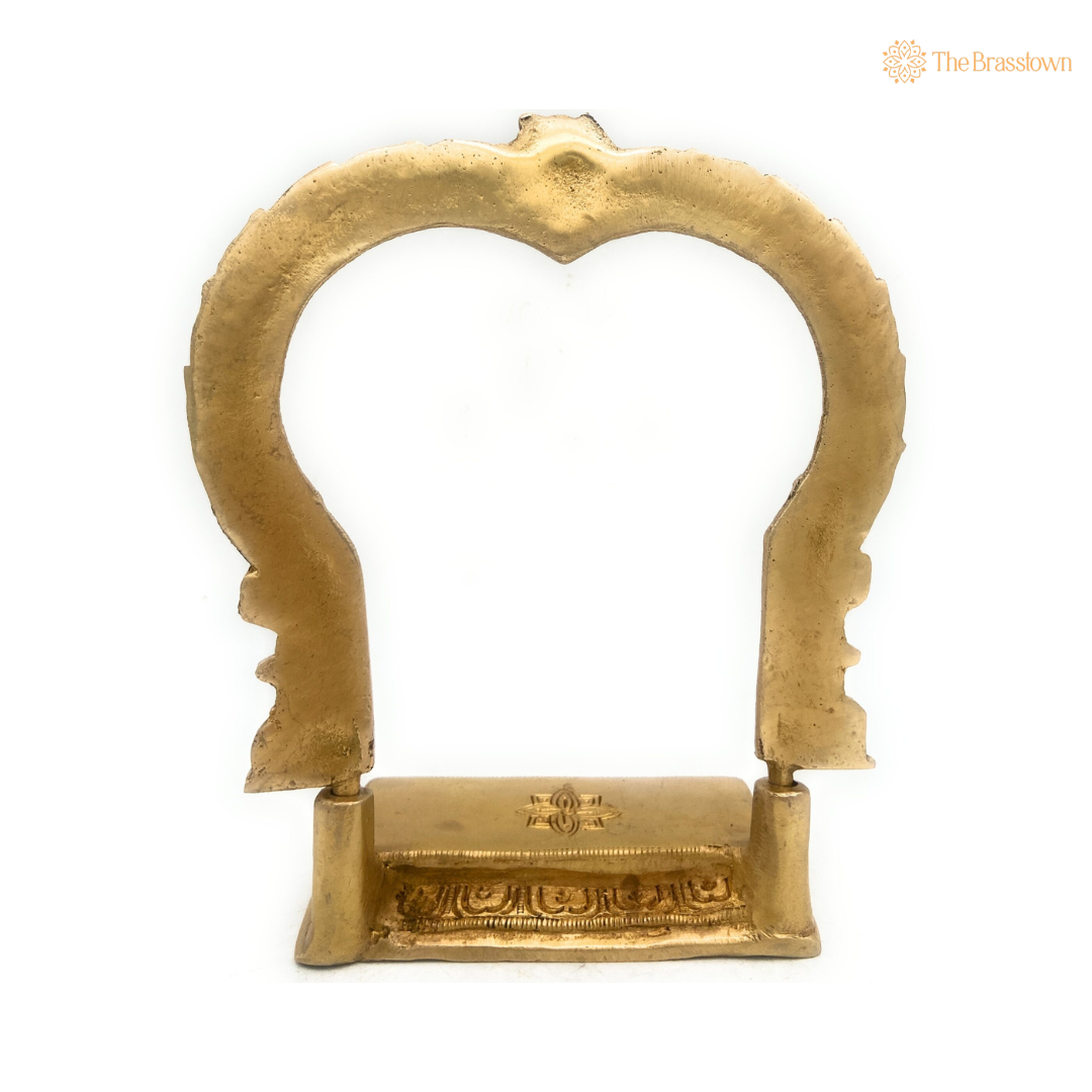Traditional Brass Arch for Pooja Room 8 Inch