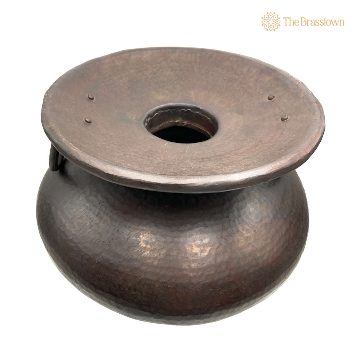 Brass Antique Big Planter Bowls – Handcrafted Décor Bowl, Pittal Ka Katora, Decorative 14 Inch 4