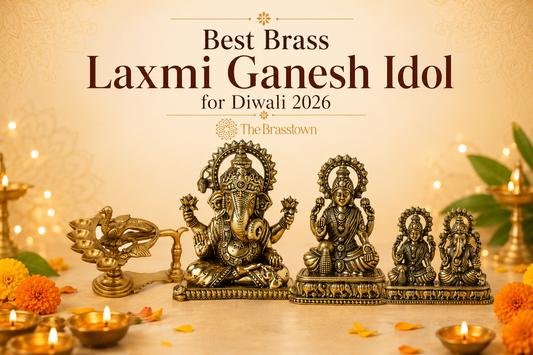 Best Brass Laxmi Ganesh Idol for Diwali 2026 | The Brasstown