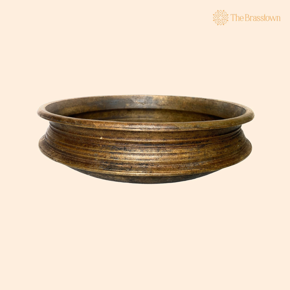 Brass Antqiue Urli – Handcrafted Ethnic Traditional Bowl Urli For Home Décor 4.5 Inch 1