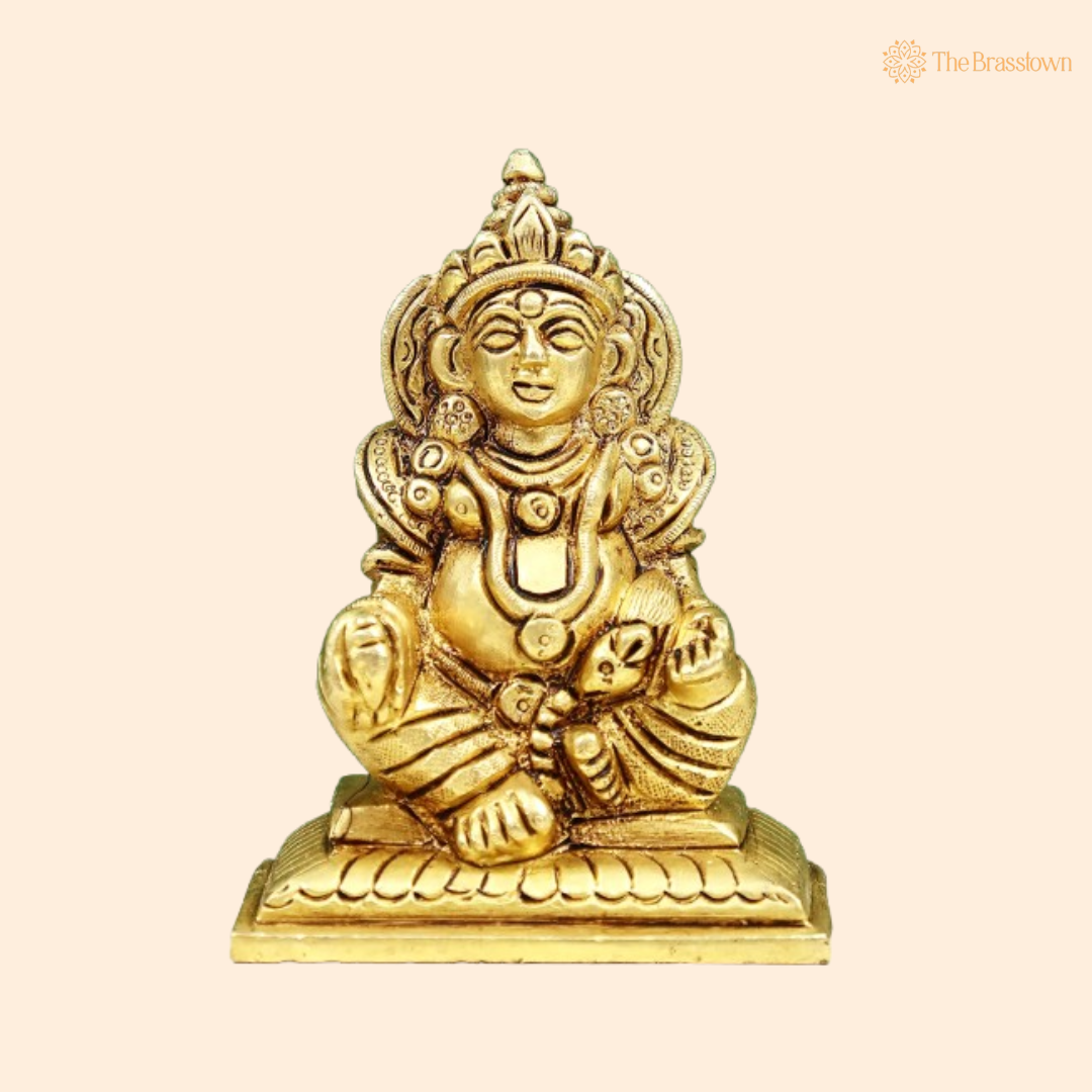 Brass Lord Kuber Idol 3 Inch