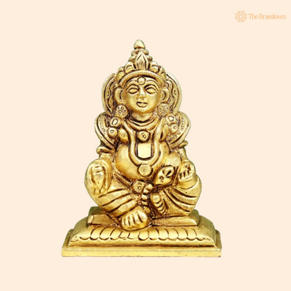 Brass Lord Kuber Idol 3 Inch