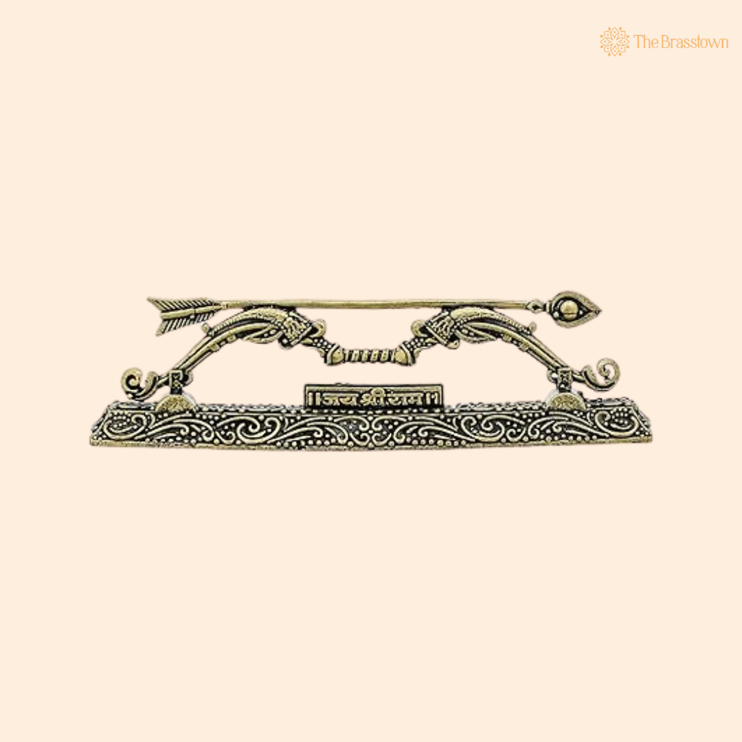 Ram’s Dhanush 1.5 Inch front view – pure brass handcrafted India