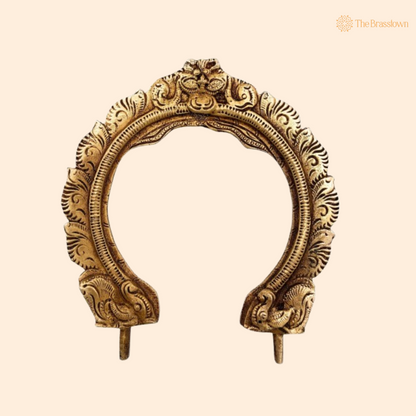 Traditional Brass Floral Arch Frame 5 Inch