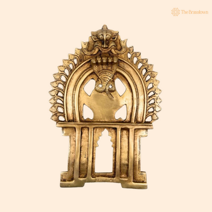 Traditional Brass Snake Arch Frame 9.5 Inch
