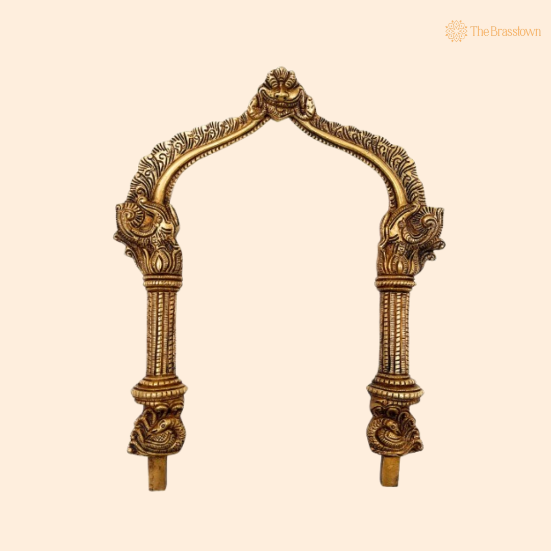 Antique Brass Arch Frame 11 inch