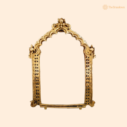 Elegant Antique Brass Arch Frame 11 Inch