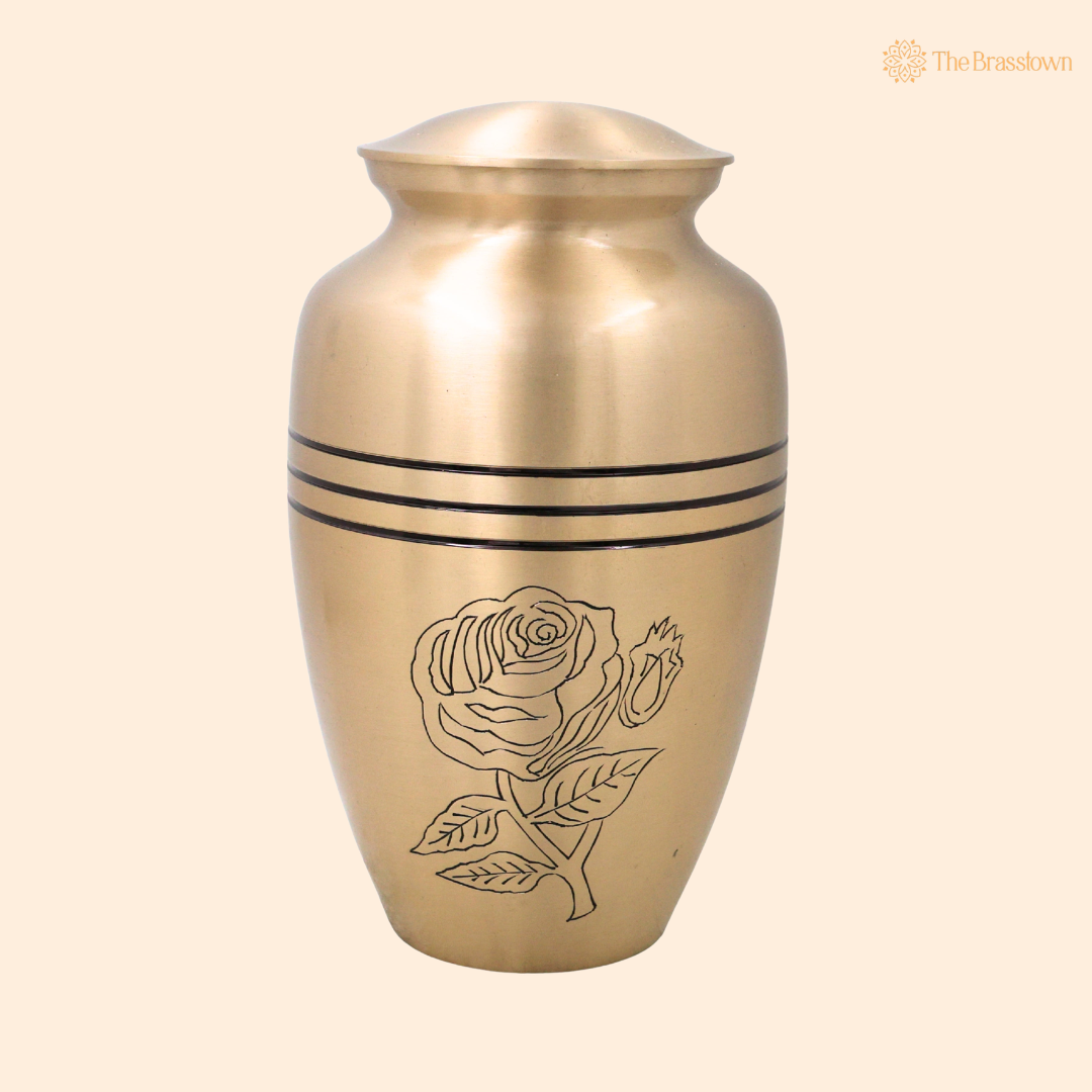 Brass Handcrafted Traditional Multipurpose Box – Unique Peetal Decorative Storage Peti Organizer for Home Décor, Pooja, Jewelry &amp; Gifting (Gold Finish) 10 Inch