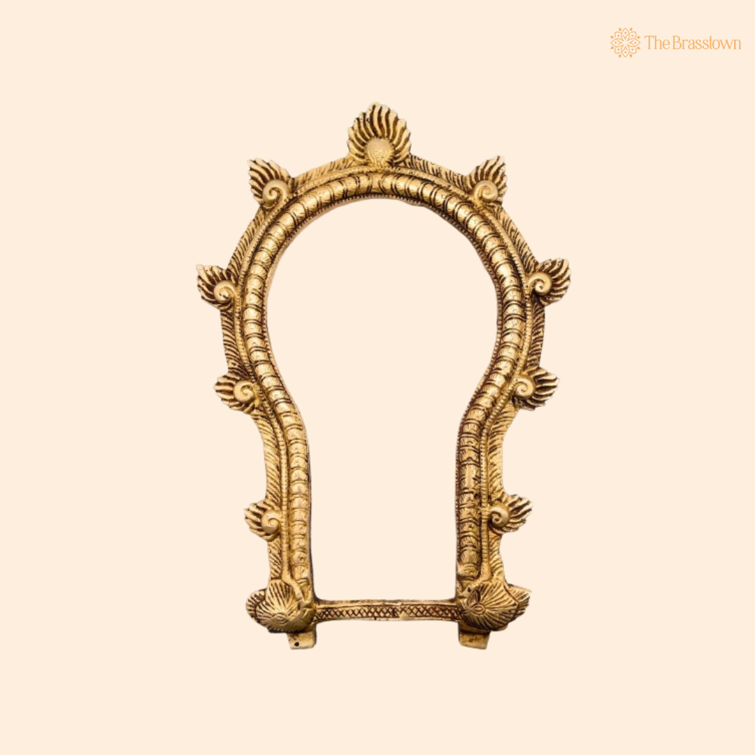 Antique Brass Traditional Arch Frame 10.5 Inch