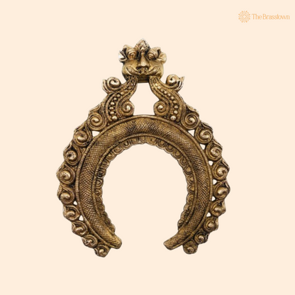 Traditional Brass Serpent Arch Frame 9 Inch