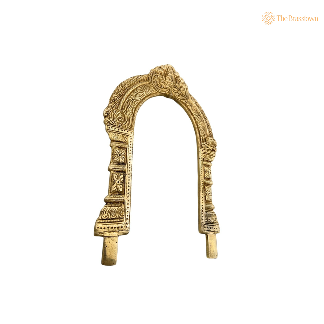 Ornate Brass Arch Frame 10.5 Inch