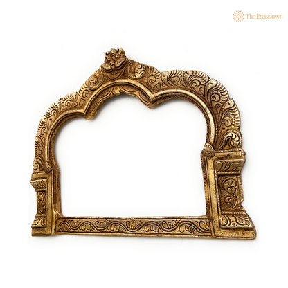 Antique Brass Decorative Arch Frame 7 Inch