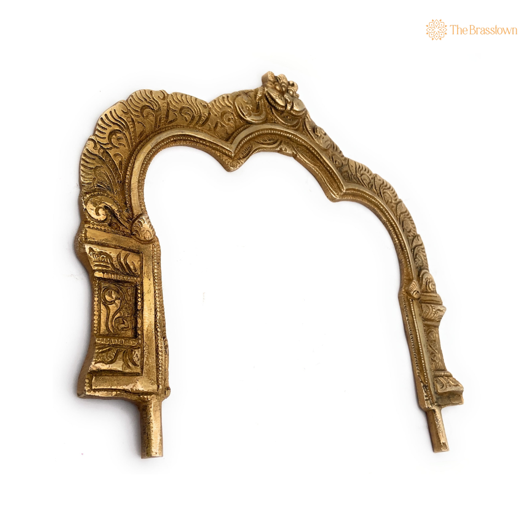 Antique Brass Arch Frame 8 Inch